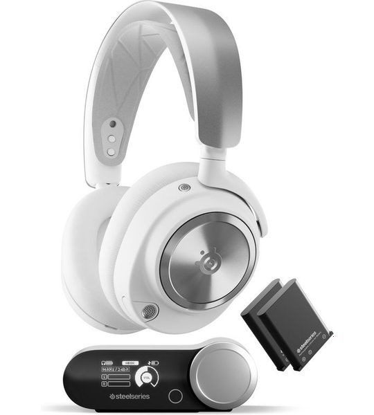 SteelSeries Arctis Nova Pro Wireless PC headset - Wit