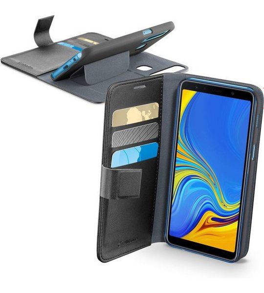 CELLULAR-LINE Samsung Galaxy A9 (2018) Case Book Agenda Zwart