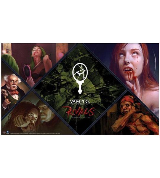 Vampire: The Masquerade - Rivals – Malkavian Clan Playmat - Speelmat