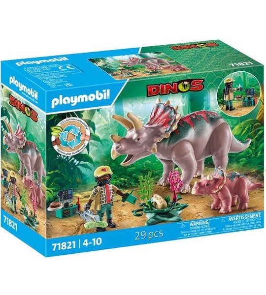PLAYMOBIL® Triceratops met jong dier - P-71821
