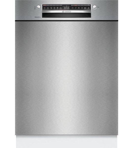 Bosch SMU4EVS08E Onderbouw vaatwasser Grijs