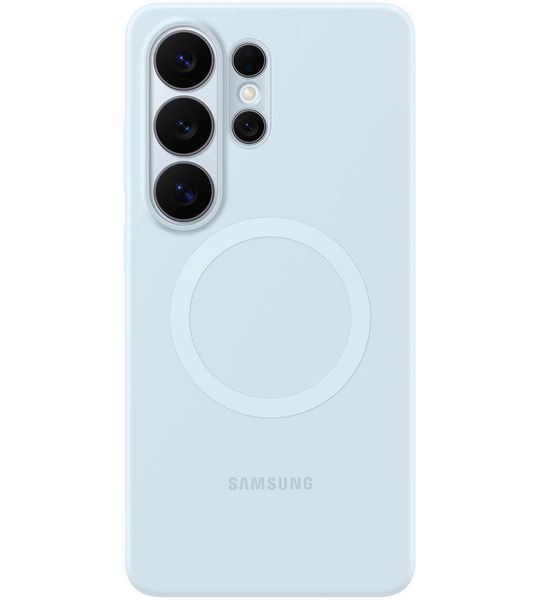 Samsung Silicone Magnet Telefoonhoesje Voor Samsung Galaxy S26 Ultra Blauw