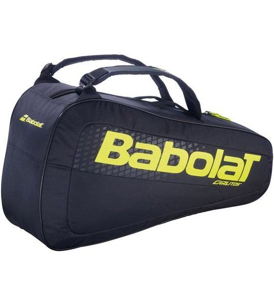 Babolat RH Carlitos Junior 100 tennis racketbag - zwart / geel