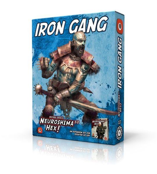 Neuroshima HEX 3.0 Iron Gang - Bordspel Uitbreiding - EN/PL