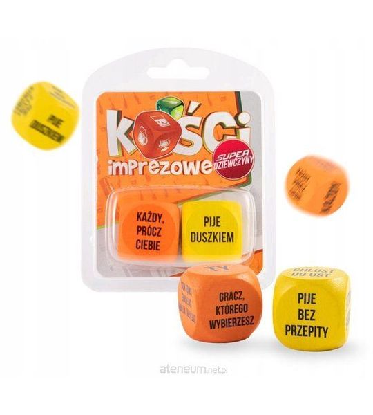 Feestdobbelstenen voor Meisjes - Spannende Avond!