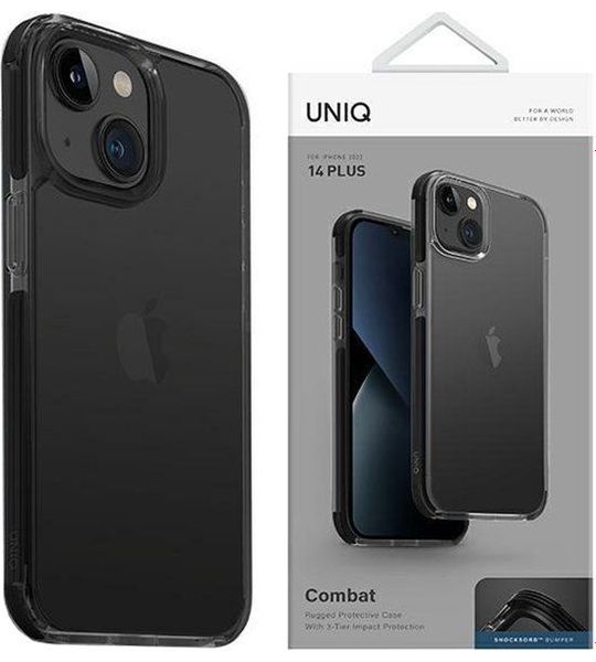 Uniq Combat-hoesje Voor Apple Iphone 15 Zwart