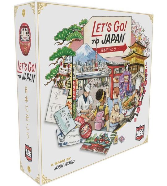 White Goblin Games - Let's go to Japan - Bordspel
