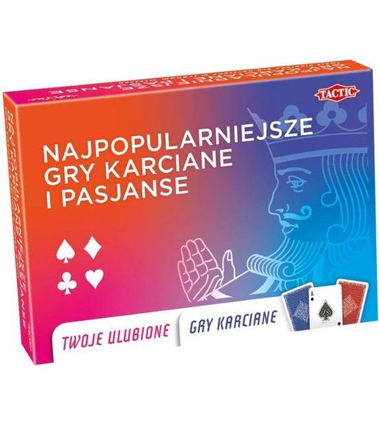 Tactic Najpopularniejsze gry karciane i pasjanse