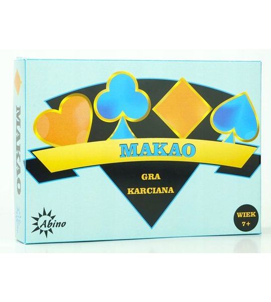 Macau Kaartspel - ABINO - Klassiek Kaartspel voor 1-2 spelers