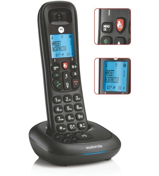 Motorola Cd4001 Analoge Dect