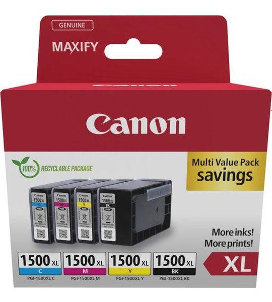 Canon PGI-1500XL zwart en kleur