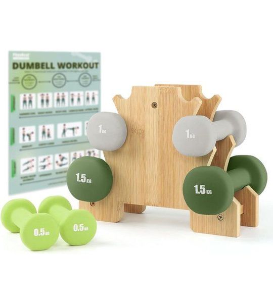 Halterset Earleen - met Rek - Hout