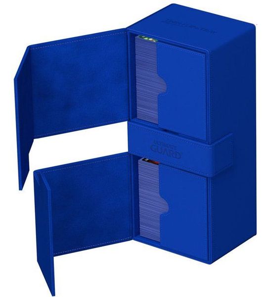 Ultimate Guard Ultimate Guard Twin Flip'n'Tray 266+ Xenoskin - Blue Card Boxes