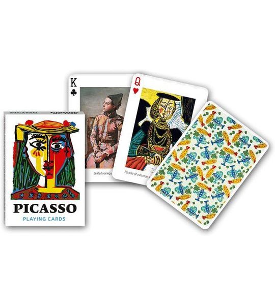 Piatnik speelkaarten Picasso - kunstzinnige kaarten single deck.