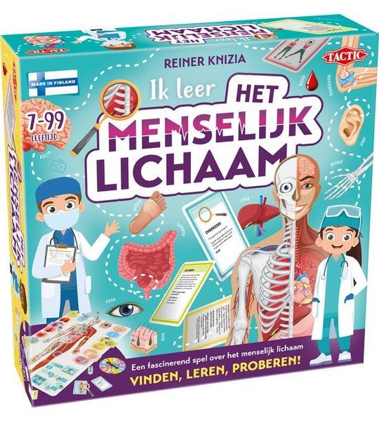 Ik leer: Het Menselijk Lichaam spel - Tactic - Educatief spel