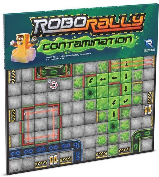 Robo Rally Contamination - Bordspel - Engelstalig - Renegade Game Studios