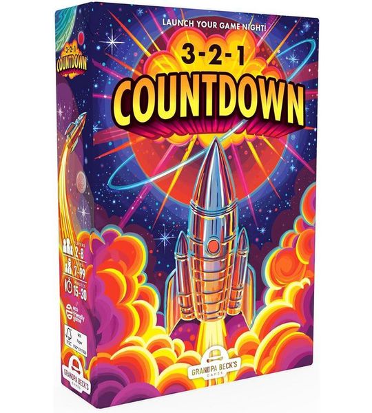 3-2-1 Countdown - Kaartspel - Grandpa Beck's Games - Engelstalig