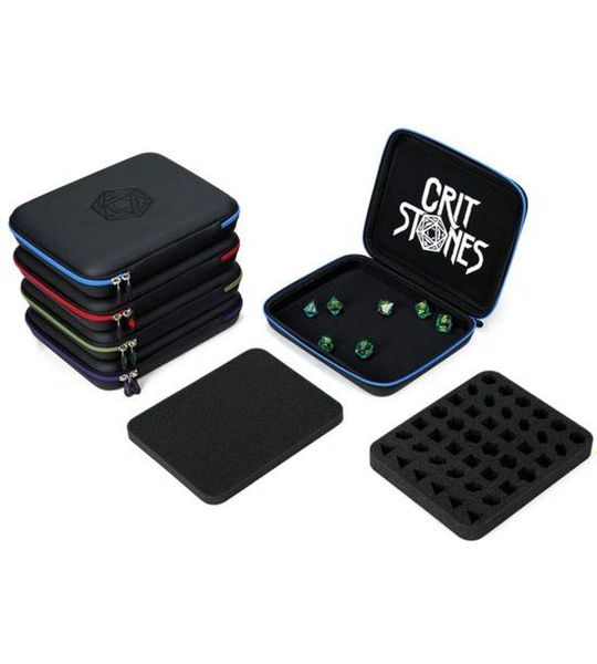 CritStones Dice Case Arcanum Green