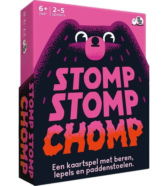 Big Potato Games - Stomp Stomp Chomp - Kaartspel NL