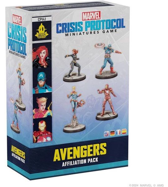 ATOMIC MASS GAMES Marvel CP Avengers Affiliation Pack - EN