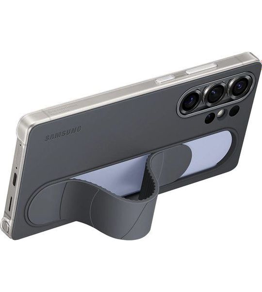 Samsung Standing Grip Telefoonhoesje Voor Samsung Galaxy S25 Ultra Zwart