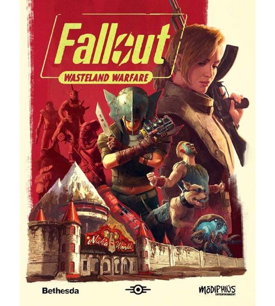 Fallout: Wasteland Warfare - Nuka World Rules - Engels - Modiphius