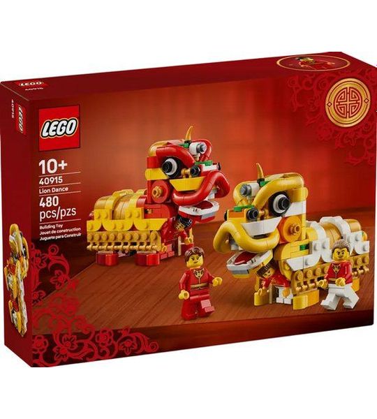 LEGO Chinees Nieuwjaar 40915- Leeuwendans