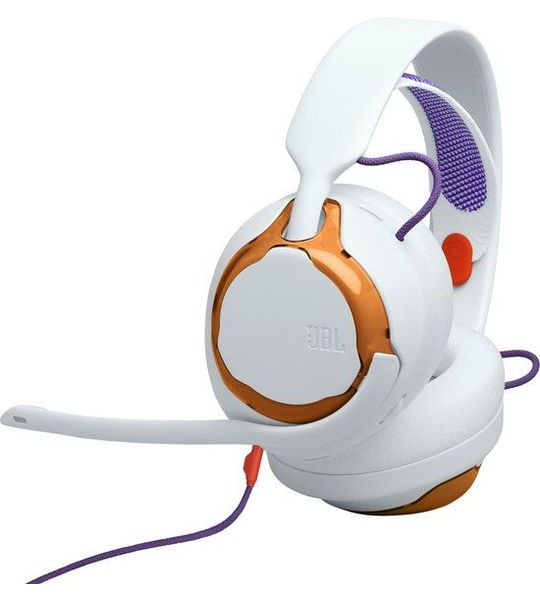 JBL Quantum 250 Gaming-wired Over-ear Headset Light Teal And Orange Gaming-headset Teal