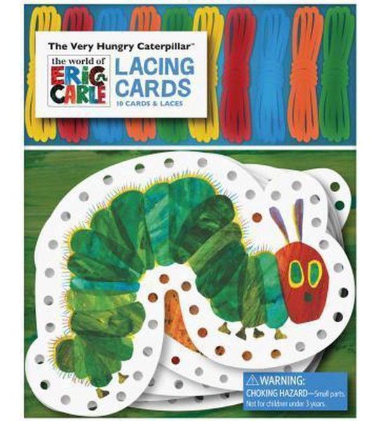 The Very Hungry Caterpillar Lacing Cards