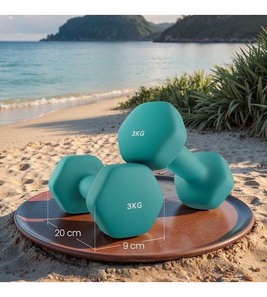Halters Set Van 2 x 3 kg – Ideaal Voor Krachttraining