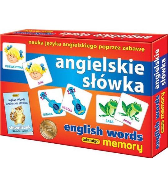 Angielskie słówka Memory