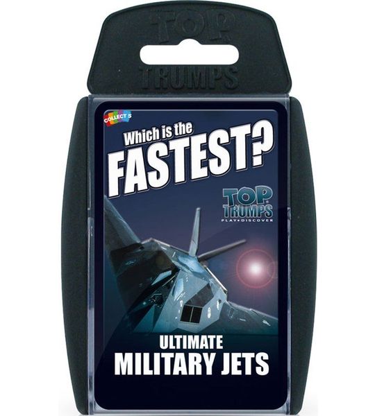 Winning Moves kaartspel Ultimate Military Jets educatief speelgoed
