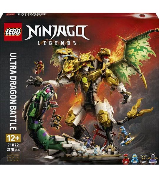 LEGO NINJAGO Ultra Drakenstrijd Draak Speelgoed voor Kinderen en Tieners 71872