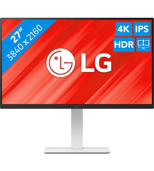 LG Ultrafine 27us550-w.aeu - 27 Inch 3840 X 2160 (ultra Hd 4k) Ips-paneel In Hoogte Verstelbaar