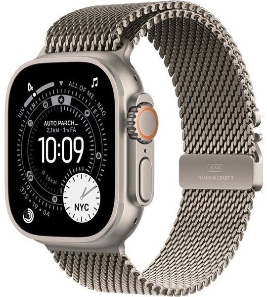 Apple Watch Ultra 3 Cellular 49mm Natural Milanese Band S