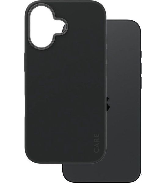 CARE Fashionable Case Met Magsafe Telefoonhoesje Voor Apple Iphone 2024 6.1'' Zwart