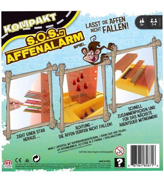 Vallende aapjes - Tumbling Monkeys spel