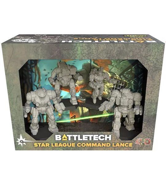 Battletech: Star League Command Lance - Miniatures - Catalyst Game Labs