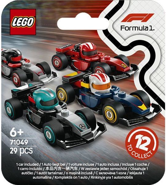 LEGO F1 raceauto collectibles - 71049