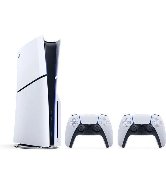 Sony Playstation 5 Console Slim + 2 Dualsense Controllers Bundel
