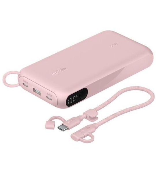 Belkin 20000 Mah Powerbank 20 Watt Met Display – Roze