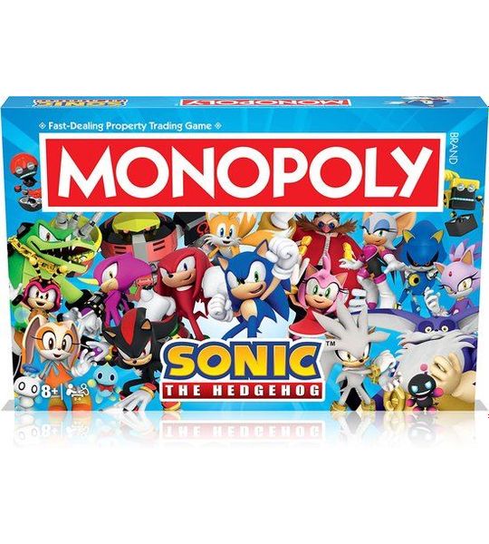 Winning Moves Monopoly - Bordspel - Sonic - Engels
