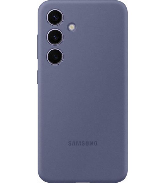 Samsung Galaxy S24 Siliconen Back Cover Paars