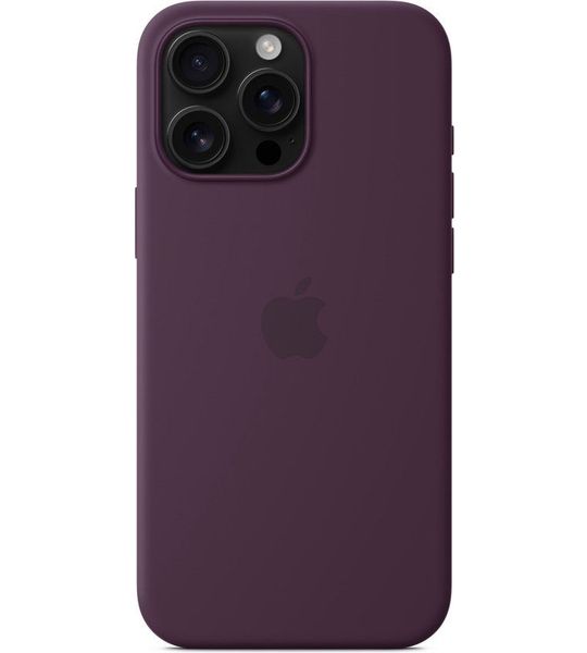Apple Silicone Magsafe Cover Voor Apple Iphone 16 Pro Max Plum