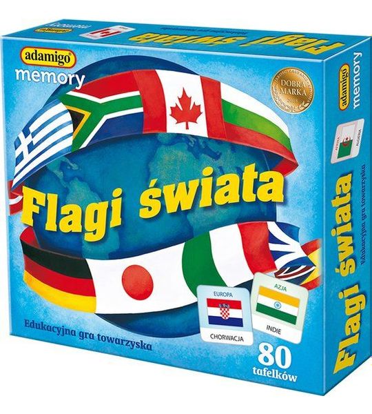 Flagi świata memory