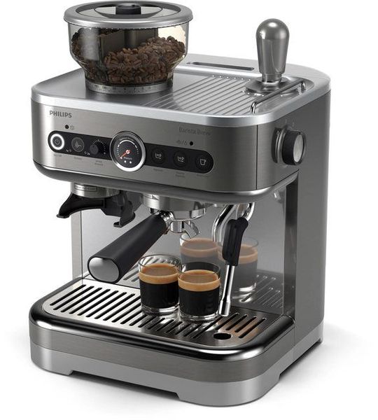 Philips Barista Brew PSa3228/01 Semi-automatische Espressomachine Zilver