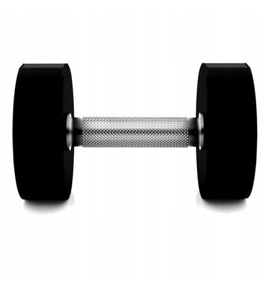 HPC Dumbbell 10KG - Met rubber bekleed staal voor intensieve training