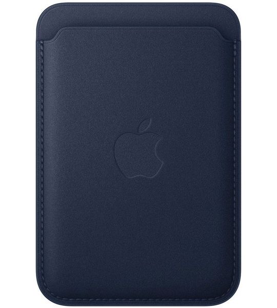Apple Finewoven Wallet Magsafe Kaarthouder Voor Apple Iphone Deep Blue