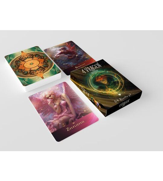 4Vragen Orakel-Kaarten Tarot Speelkaarten