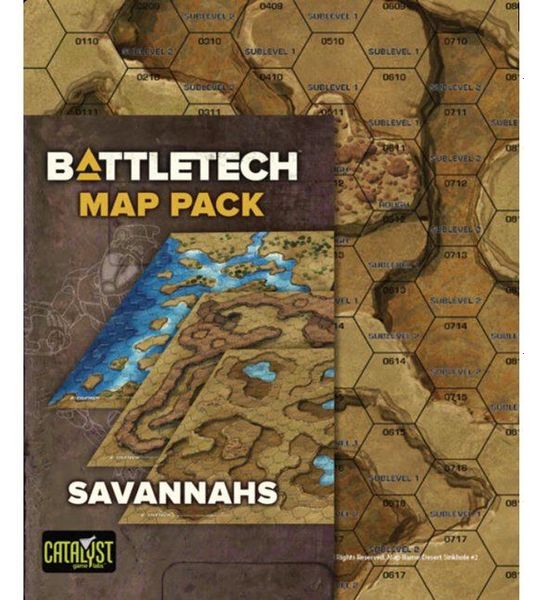 BattleTech Map Pack: Savannah - Catalyst Game Labs